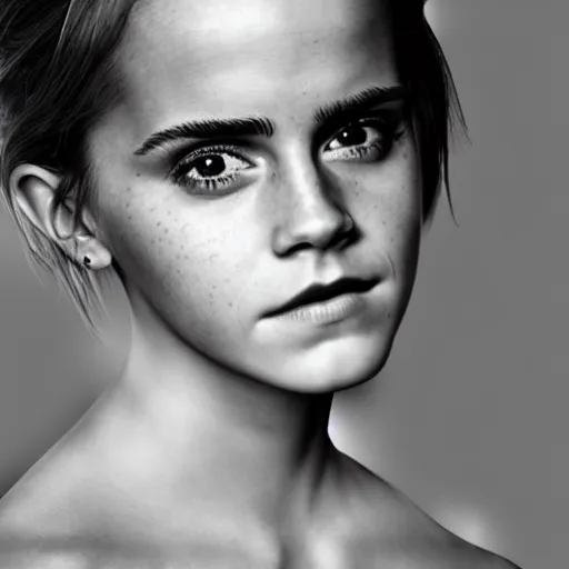 Image similar to Emma Watson modeling as Ruto from Zelda, (EOS 5DS R, ISO100, f/8, 1/125, 84mm, postprocessed, crisp face, facial features)