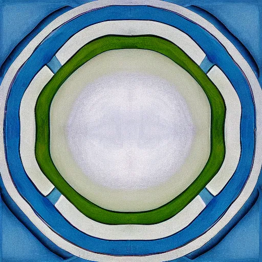 Image similar to georgia o'keeffe symmetry