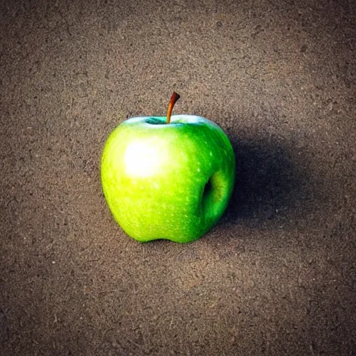 Image similar to a beautiful photo of a green apple