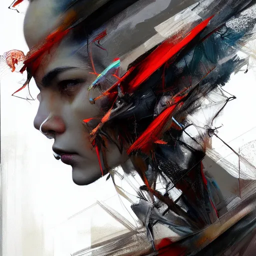 Prompt: schizophrenic irridescence in a static euclidian fever dream, by benedick bana and artur bordalo and tom bagshaw and craig davison and guy denning, trending on artstation hq, deviantart, pinterest, 4 k uhd image