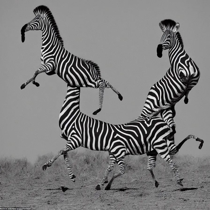 photograph by magnum photographers, a tall fat zebra