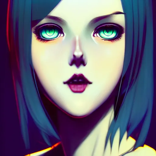 Prompt: a beautiful slim shy blonde goth girl ignores you, art by ilya kuvshinov and lois van baarle and ross tran and range murata and artgerm and andy warhol, norman rockwell, digital art, highly detailed, profile picture, intricate, sharp focus, mystical trending on artstation hq, deviantart, pinterest, unreal engine 5, 4 k uhd image