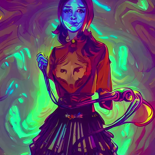 Image similar to skill magic deepdream radiating a glowing aura stuff loot legends stylized digital illustration video game icon artstation lois van baarle, ilya kuvshinov, rossdraws,