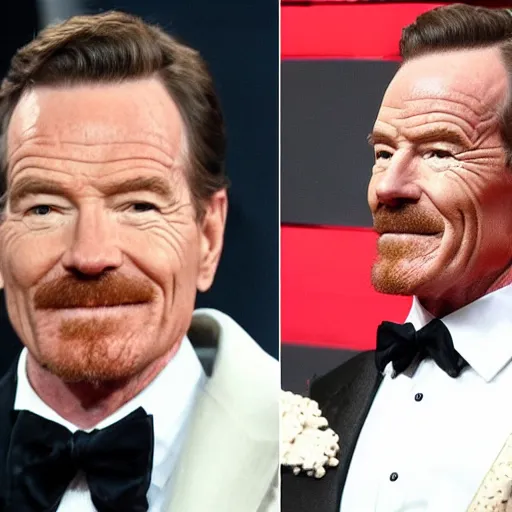 Prompt: Bryan Cranston in H.E.V suit