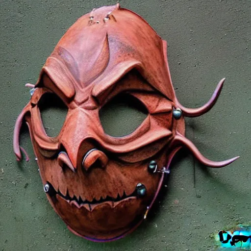 Image similar to monster mask by andy thomas