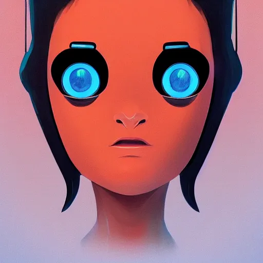 Image similar to face icon stylized minimalist alien 1 9 7 9, loftis, cory behance hd by jesper ejsing, by rhads, makoto shinkai and lois van baarle, ilya kuvshinov, rossdraws global illumination