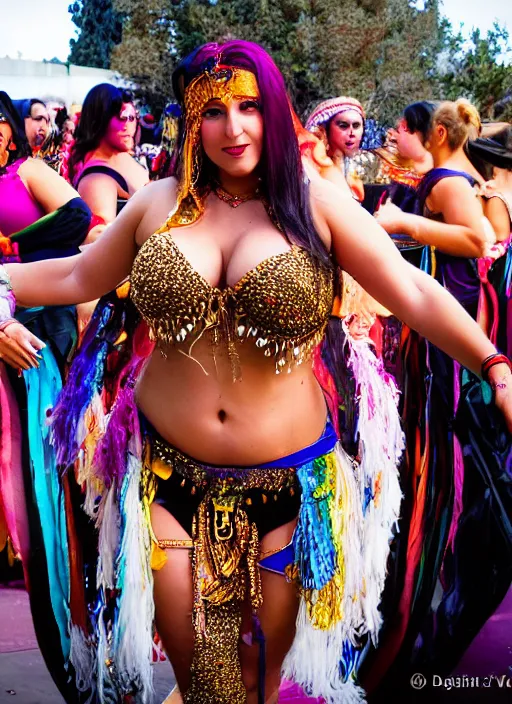 Image similar to bellydancer festival warrior curvy partygirl cinematic, vallejo, diego rivera