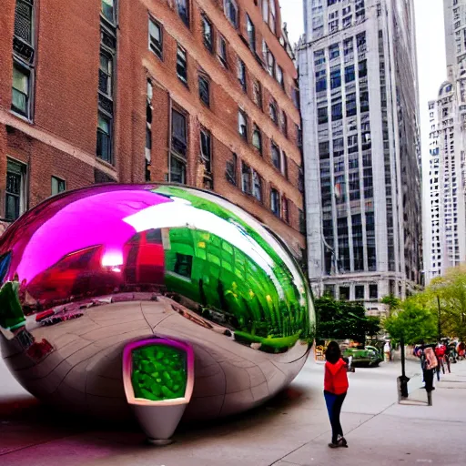 Prompt: disco bean in chicago