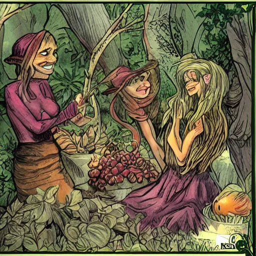 Image similar to Goblin Market