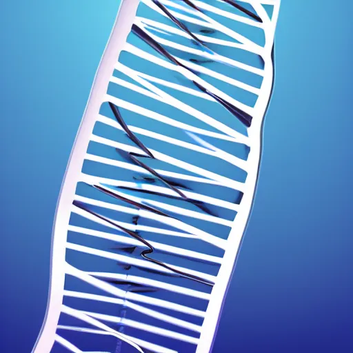 Prompt: dna helix