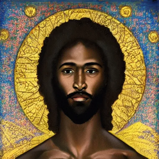 Image similar to black Jesus Christ