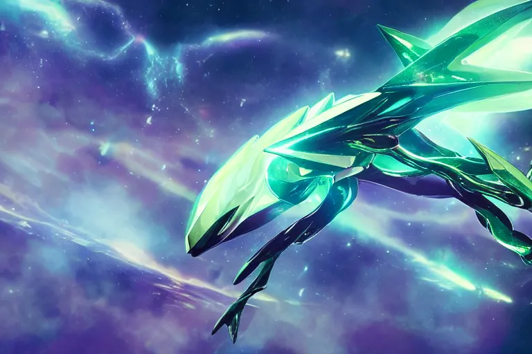 Download Take Flight with Rayquaza! Wallpaper