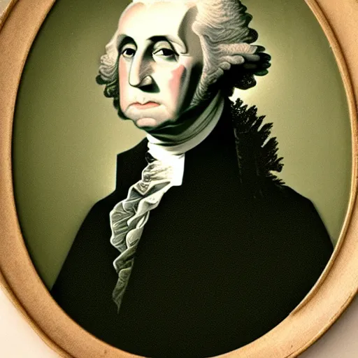 Image similar to Modern art of George Washington