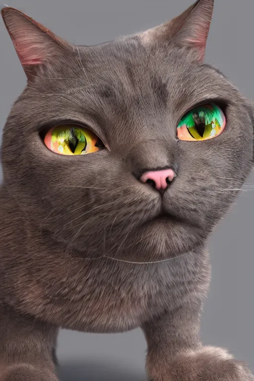 Image similar to super kawaii cat, ultra realistic, concept art, intricate details, highly detailed, photorealistic, octane render, 8 k