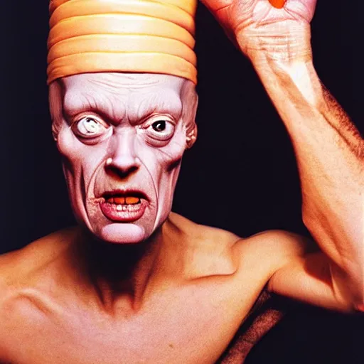 Image similar to uhd candid photo of beavis as cornholio, uhd, photorealistic, correct face, photo by annie leibowitz