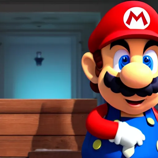 Prompt: Einstein as Mario, unreal engine 5, 8k, bright