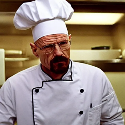 Image similar to walter white chef