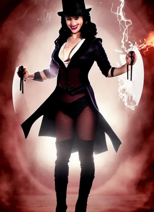 Prompt: zatanna played by emilia clarke