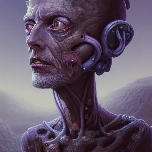 Image similar to a portrait of a beautiful Morty from the televsion show Rick and Morty, sci-fi concept art by giger and beksinski and szukalski and wlop and pete mohrbacher, digital art, highly detailed, intricate, sci-fi, sharp focus, Trending on Artstation HQ, deviantart, unreal engine 5, 4K UHD image