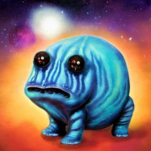 Prompt: cosmic tardigrade