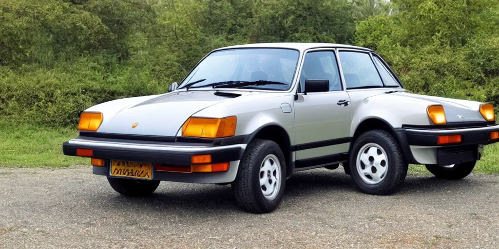 Image similar to “1980s Porsche Cayenne”