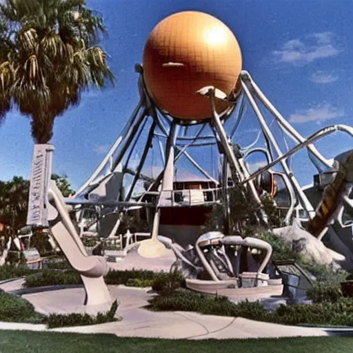 Image similar to 1990s photo of the E.T. ride at Universal Studios in Orlando, Florida