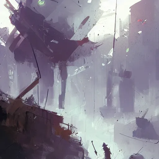 Image similar to calamity, by ismail inceoglu