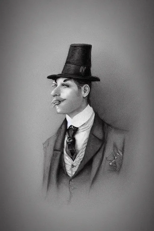 Image similar to a portrait of a handsome raspberry!!!! wearing a monocle and a victorian suit, ( ( character concept art ) ), headshot, trending on artstation