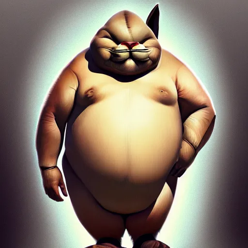 Prompt: portrait of the real life Big Chungus, expressive pose, futuristic, highly detailed, digital painting, artstation, concept art, smooth, sharp focus, by ernest hemingway