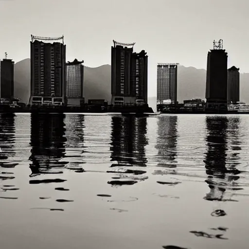 Image similar to hongkong, by fan ho,