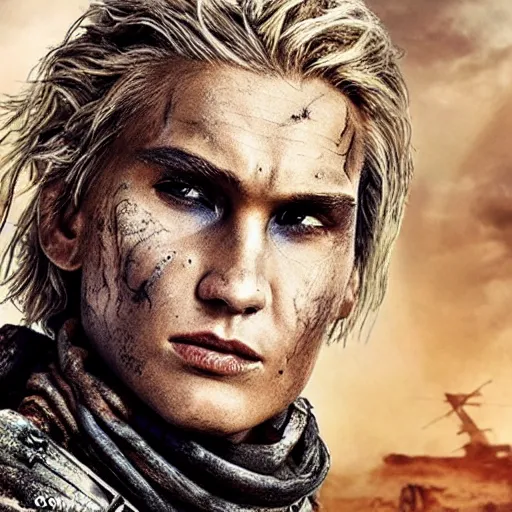 Prompt: xqc as a warlord in mad max fury road, 4k, high detail, high-resolution photograph, professional photography, ultra-detail