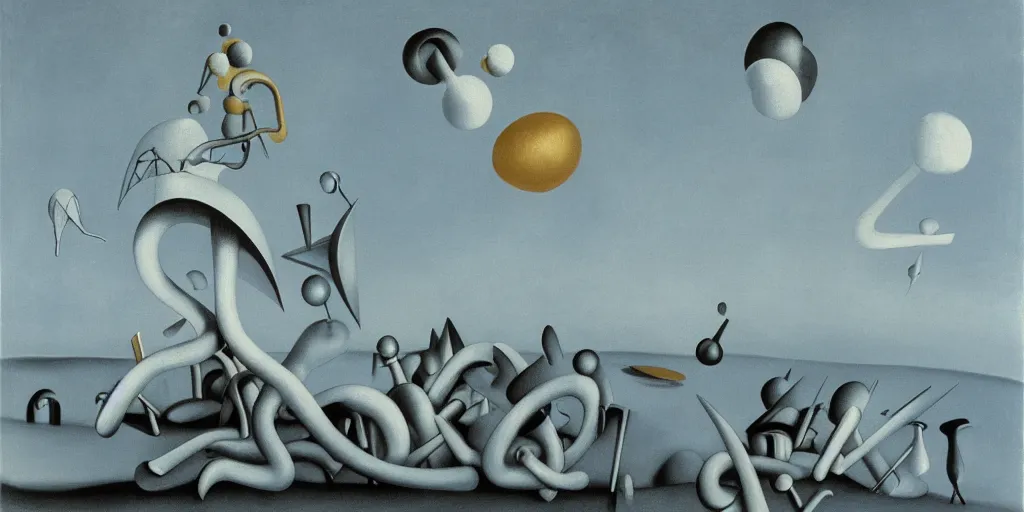 Image similar to 🐌, by yves tanguy