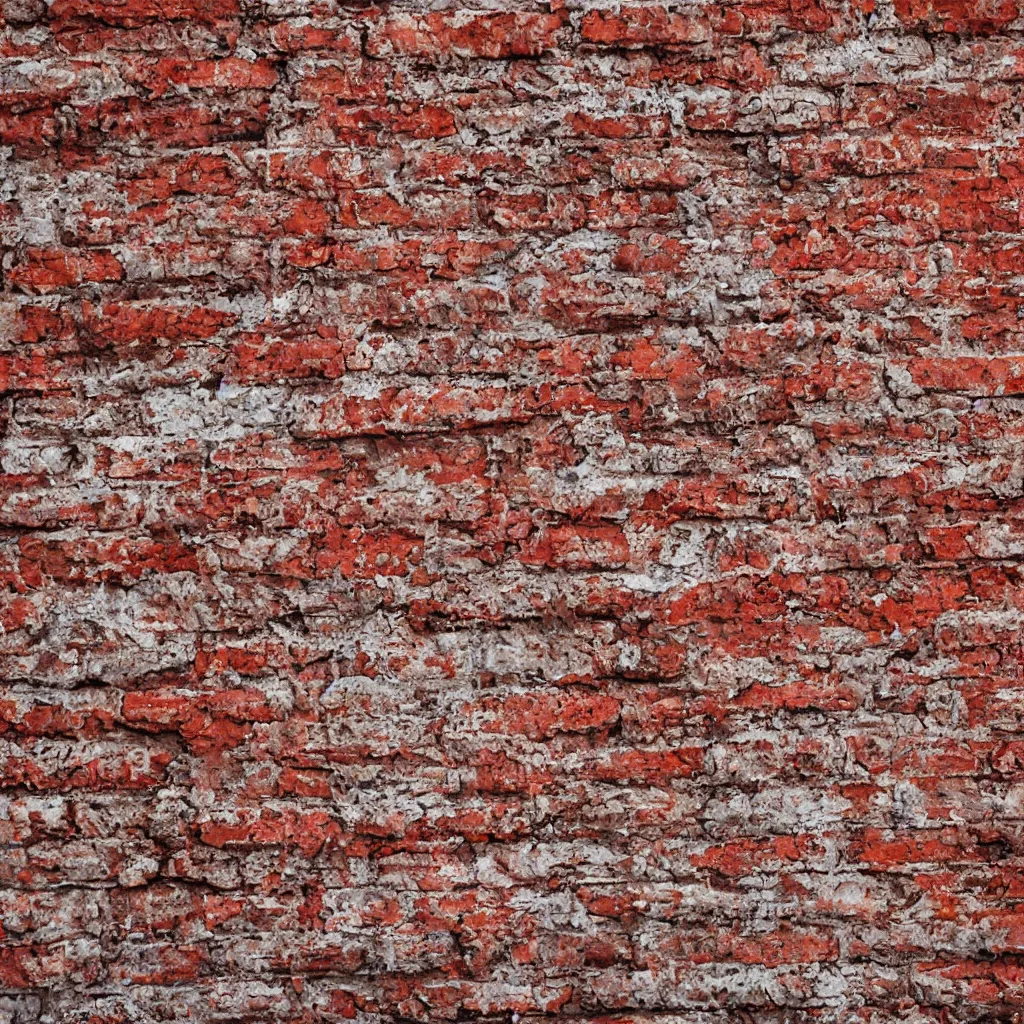 Prompt: old painted brick texture