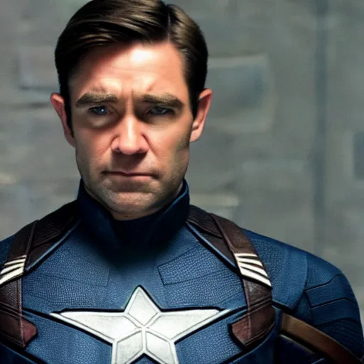 Image similar to Antony Starr as Captain America