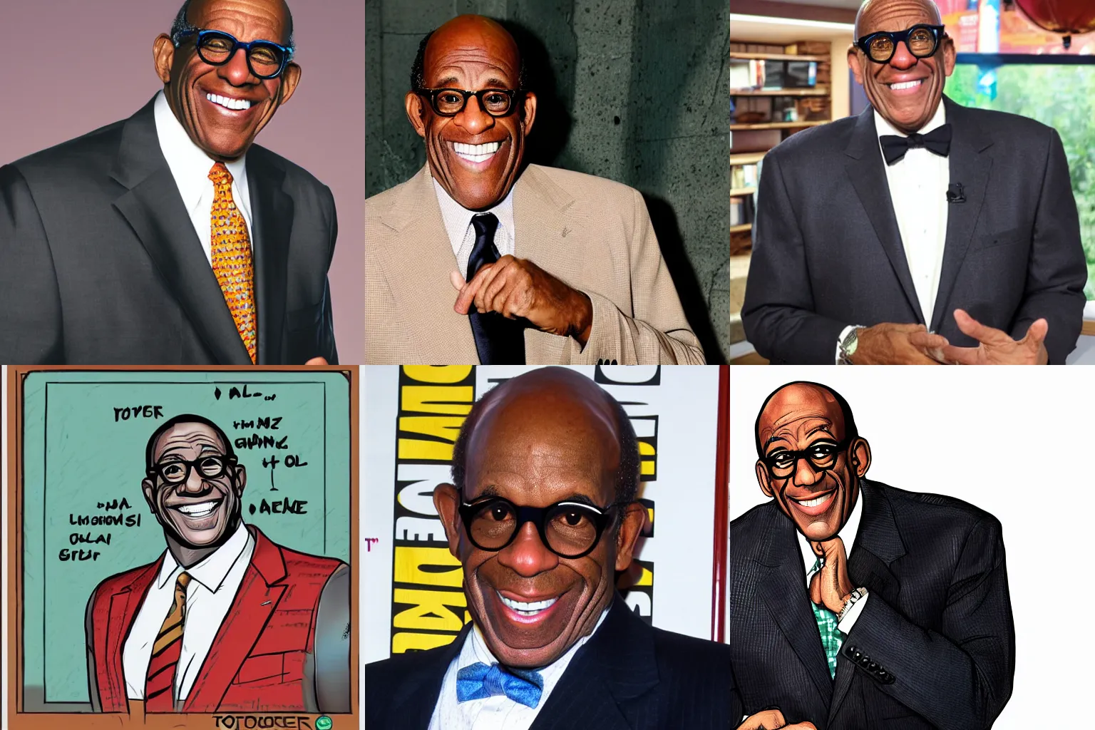 Prompt: al roker by todd mcfarlane