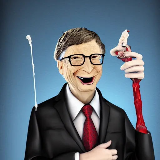 Bill Gates as a anime character