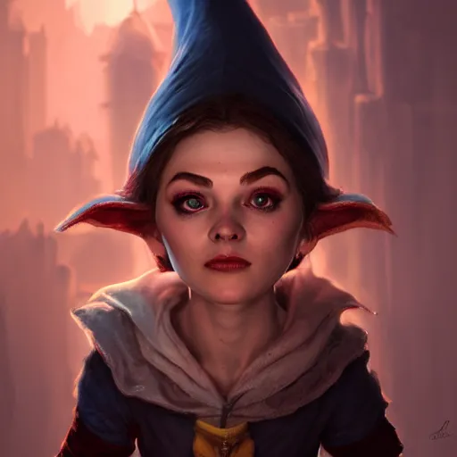 Prompt: portrait, a Evil little gnome fairy, Single face, dramatic lighting, cinematic, establishing shot, extremly high detail, photo realistic, cinematic lighting, post processed, concept art, artstation, matte painting, style by eddie mendoza, raphael lacoste, alex ross