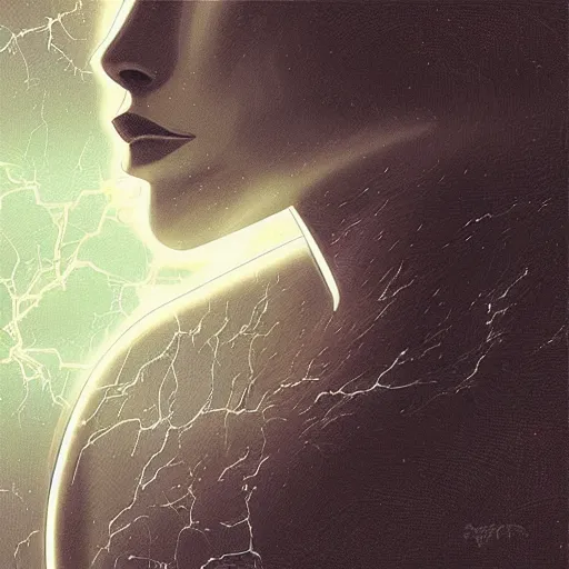 Prompt: “lightning sci-fi art”