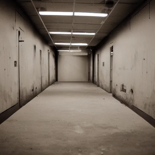 Prompt: backrooms, liminal space, odd atmosphere