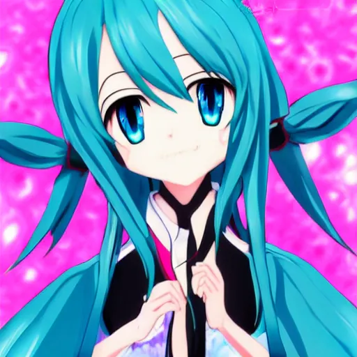 Prompt: Miku as a obscure vocaloid, ultrarealistic and anime style