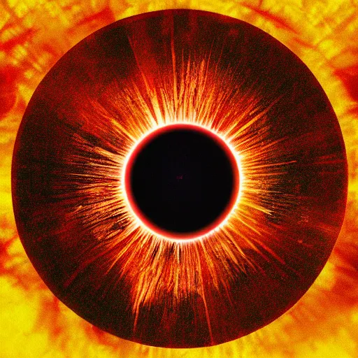 Prompt: eye of sauron