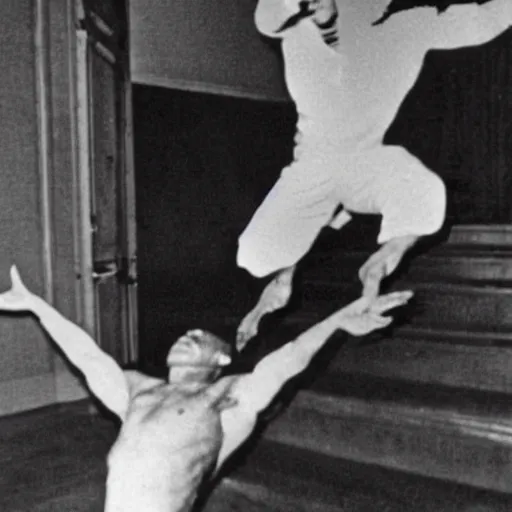 Image similar to a 1960 photo of exorcism