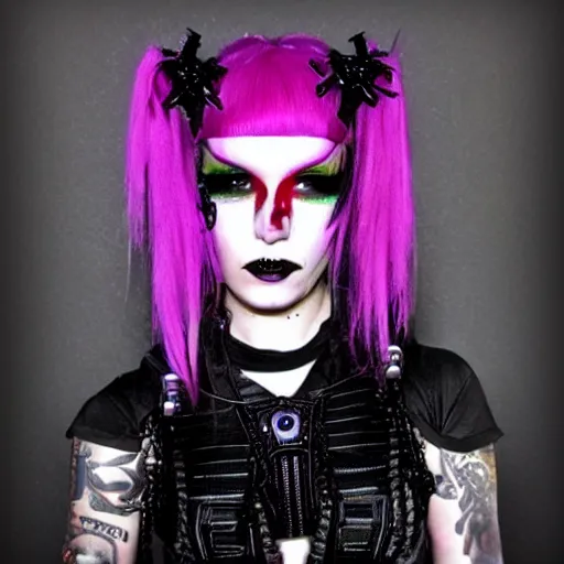 Image similar to cybergoth