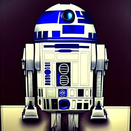 Image similar to r 2 d 2 by diego dayer, highly detailed, 4 k