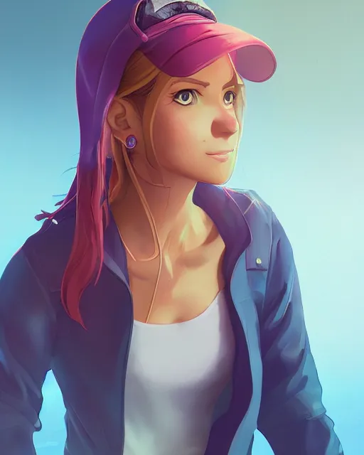 Image similar to princess caroline from bojack horseman, full shot, atmospheric lighting, detailed face, by makoto shinkai, stanley artgerm lau, wlop, rossdraws