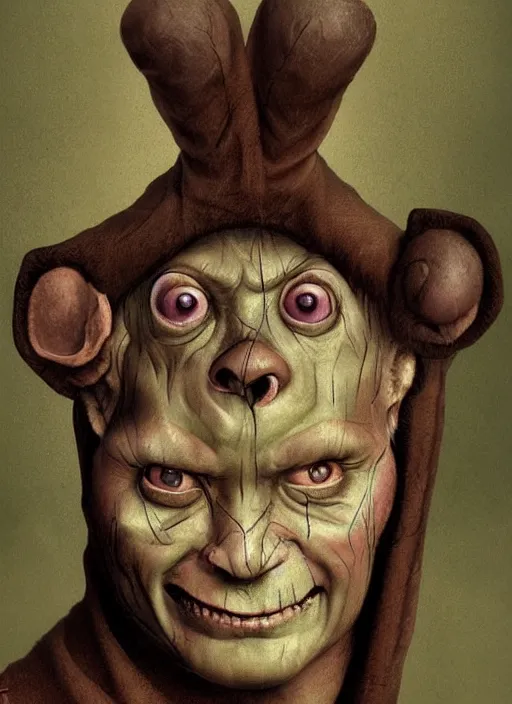 Image similar to medieval goblin faces painted by hieronymus bosch, detailed digital art, trending on Artstation