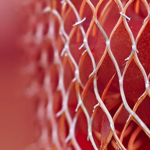 Image similar to photograph of a crown of thorns, red hues, award winning photography,40mm lens, shallow depth of field, split lighting