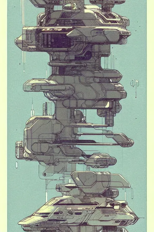 Image similar to design only! ( ( ( ( ( 2 0 5 0 s retro future art blueprint borders lines decorations space machine. muted colors. ) ) ) ) ) by jean - baptiste monge!!!!!!!!!!!!!!!!!!!!!!!!!!!!!!