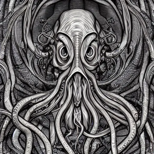 Prompt: cthulu, portrait!!, 4 k photorealism!!, trending on unsplash, intricately defined, complexly detailed, 8 k quality