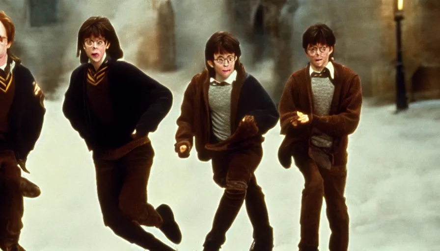 Image similar to a Harry Potter movie made in 1985